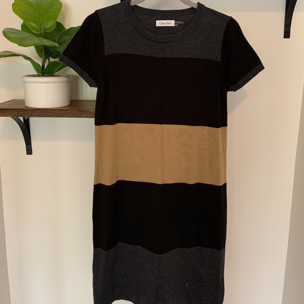 Calvin Klein Striped Dress